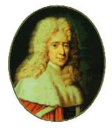  Montesquieu, prsident  mortier au Parlement de Bordeaux. Portrait par GARNERAY( fin du XVIIIe sicle).
