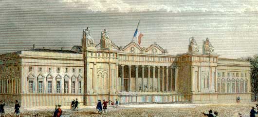 Le Palais de Justice lors de son inauguration